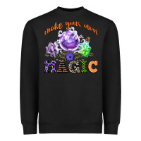 Black make your own magic Heavyweight Sweatshirt - CowGirlArtShop