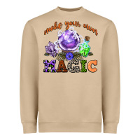 Mushroom make your own magic Heavyweight Sweatshirt - CowGirlArtShop