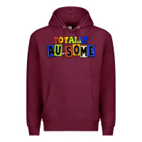 Burgundy Totally au-some Premium Hoodie - FaDigitalArtStudio