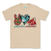 Mushroom peace love watermelon Classic Tee - SublimationCraftShop