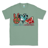 Sage peace love watermelon Classic Tee - SublimationCraftShop