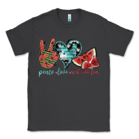 Smoke peace love watermelon Classic Tee - SublimationCraftShop