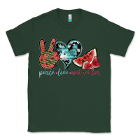 Sports Green peace love watermelon Classic Tee - SublimationCraftShop