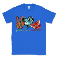 True Royal peace love watermelon Classic Tee - SublimationCraftShop
