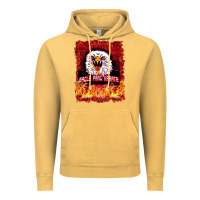 Vintage Mustard Eagle Fang Karate Vintage Hoodie - Bettercallsaul