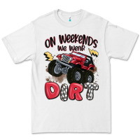 White on weekends we wear dirt Premium Tee - MaliasSmallBusiness