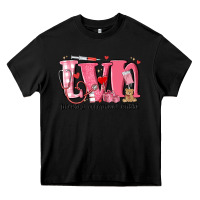 Black lvn licensed vocational nurse valentine's day Heavy Core Tee - MaliasSmallBusiness