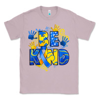 Lilac down syndrome be kind Classic Tee - Artiststas