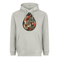 Moon Dust african fabric pattern teardrop earrings Heavyweight Hoodie - BundleAndBundleShop
