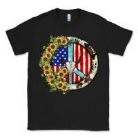 Black Peace sign Classic Tee - JahusDesignShop