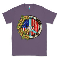 Lavender Peace sign Classic Tee - JahusDesignShop