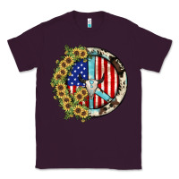 Plum Peace sign Classic Tee - JahusDesignShop