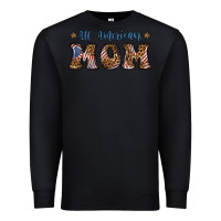 Black all american mom Premium Sweatshirt - BundleAndBundleShop