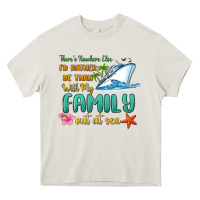Cream there's nowhere else i'd rather be than with my fa Heavy Core Tee - MaliasSmallBusiness