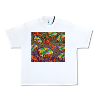 White mardi gras king cake and crawfish Urban Heavy Tee - RanaPortraitStore