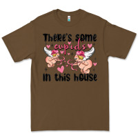 Cacao there's some cupid's in this house Premium Tee - MaliasSmallBusiness