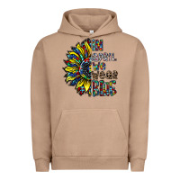 Pigment Burro autism sunflower Urban Hoodie - CowhideDigitalArt