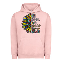 Pigment Salmon autism sunflower Urban Hoodie - CowhideDigitalArt