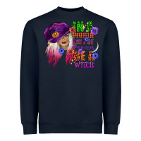 Navy in a world full of princesses be a witch Heavyweight Sweatshirt - CowGirlArtShop