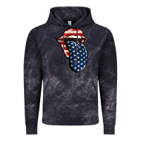 Cloud Black American Toungue for 4th of July Vintage Hoodie - Bettercallsaul