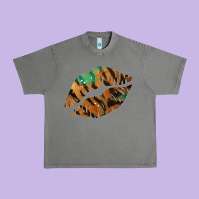 Tiger Lips Urban Heavy Tee Designed By Bettercallsaul