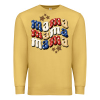 Antique Gold american mama Premium Sweatshirt - BundleAndBundleShop