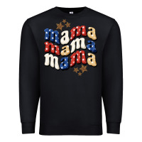 Black american mama Premium Sweatshirt - BundleAndBundleShop
