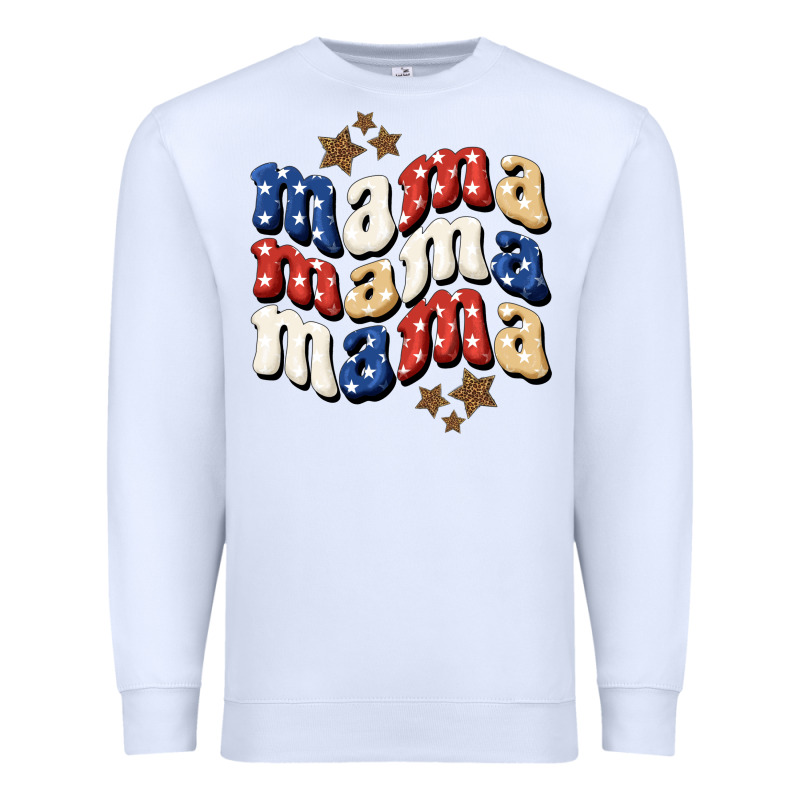 American Mama Premium Sweatshirt by BundleAndBundleShop | Teevron