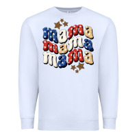 White american mama Premium Sweatshirt - BundleAndBundleShop