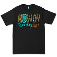 Black western howdy honey arrow gemstone Premium Tee - NancyCooperArtShop