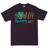 Plum western howdy honey arrow gemstone Premium Tee - NancyCooperArtShop