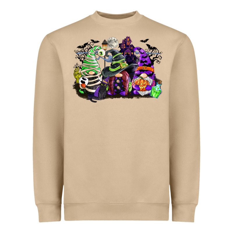 Halloween Gnome Heavyweight Sweatshirt by CowGirlArtShop | Teevron