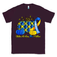 Plum october we wear blue and yellow with pumpkins Classic Tee - Artiststas
