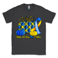 Smoke october we wear blue and yellow with pumpkins Classic Tee - Artiststas