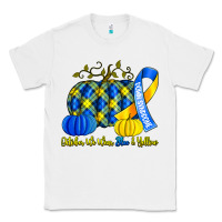 White october we wear blue and yellow with pumpkins Classic Tee - Artiststas