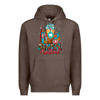 Coffee Dental Assistant Dentist Frappe Premium Hoodie - FaDigitalArtStudio