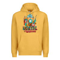 Mustard Dental Assistant Dentist Frappe Premium Hoodie - FaDigitalArtStudio