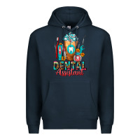 Navy Dental Assistant Dentist Frappe Premium Hoodie - FaDigitalArtStudio