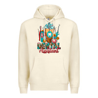 Sandshell Dental Assistant Dentist Frappe Premium Hoodie - FaDigitalArtStudio