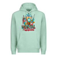 Seafoam Dental Assistant Dentist Frappe Premium Hoodie - FaDigitalArtStudio