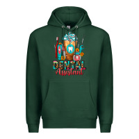 Sports Green Dental Assistant Dentist Frappe Premium Hoodie - FaDigitalArtStudio