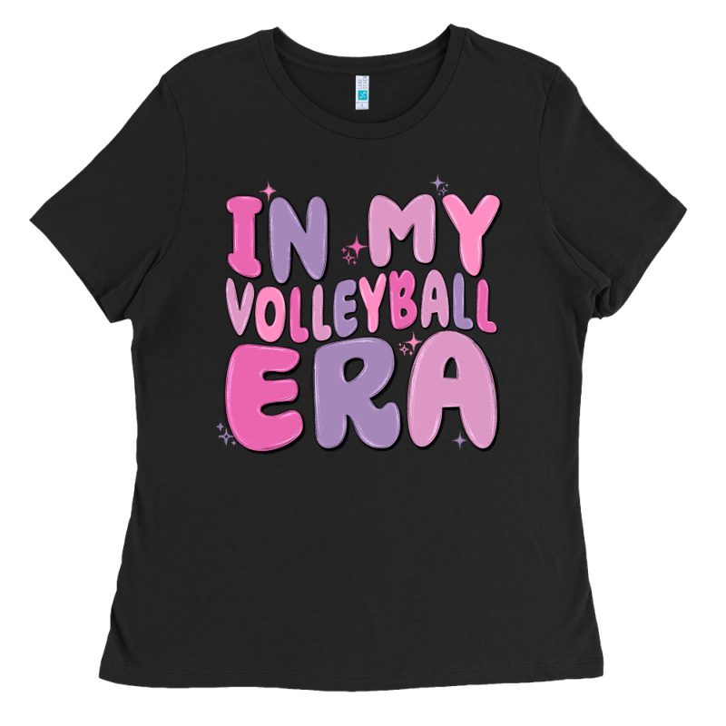 In My Volleyball Era Ladies Tee by MaliasSmallBusiness | Teevron