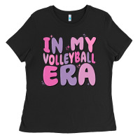 Black in my volleyball era Ladies Tee - MaliasSmallBusiness