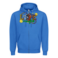 True Royal mardi gras love crawfish Zipper Hoodie - FaDigitalArtStudio