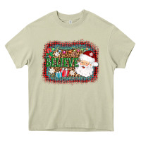 Mossy believe santa Heavy Core Tee - AdoDesignShop
