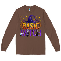 Chestnut Basic Witch Long Sleeve Tee - texasbilliewilder