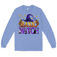 Colony Blue Basic Witch Long Sleeve Tee - texasbilliewilder