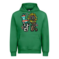 Emerald love autism Urban Hoodie - CowhideDigitalArt