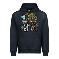 Navy love autism Urban Hoodie - CowhideDigitalArt
