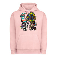 Pigment Salmon love autism Urban Hoodie - CowhideDigitalArt